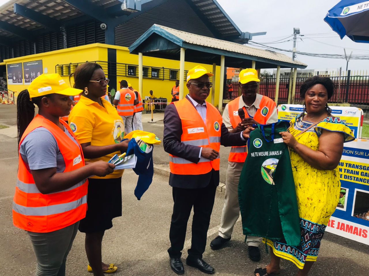 Les agents de Setrag sur le terrain