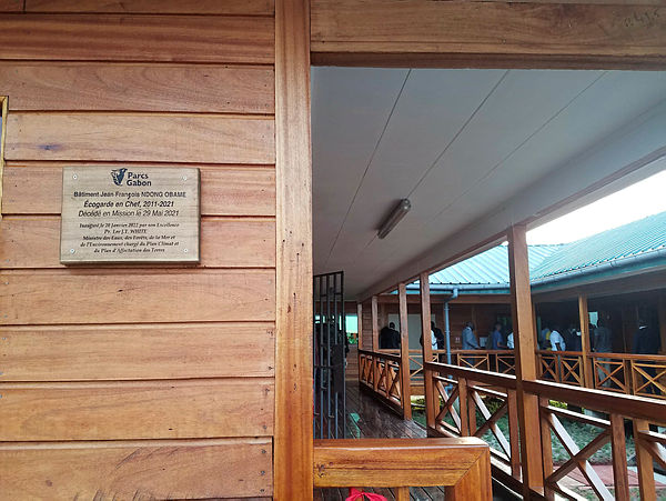ANPN : un bâtiment en hommage à l'écogarde Gabonais victime des événement de Mekambo