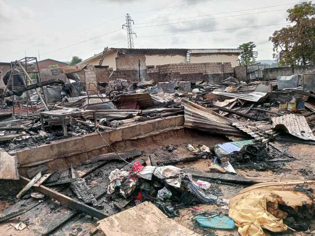 Moanda : des logements ravagés par un incendie