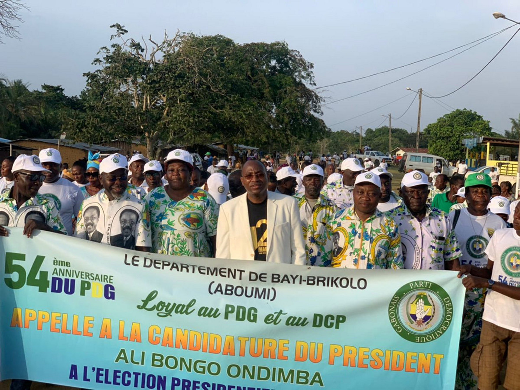 Aboumi : appel à la candidature d'Ali Bongo Ondimba en 2023