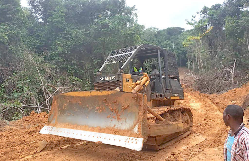 Medouneu : l'axe Mbeiakelayong-Nzogbourg en chantier