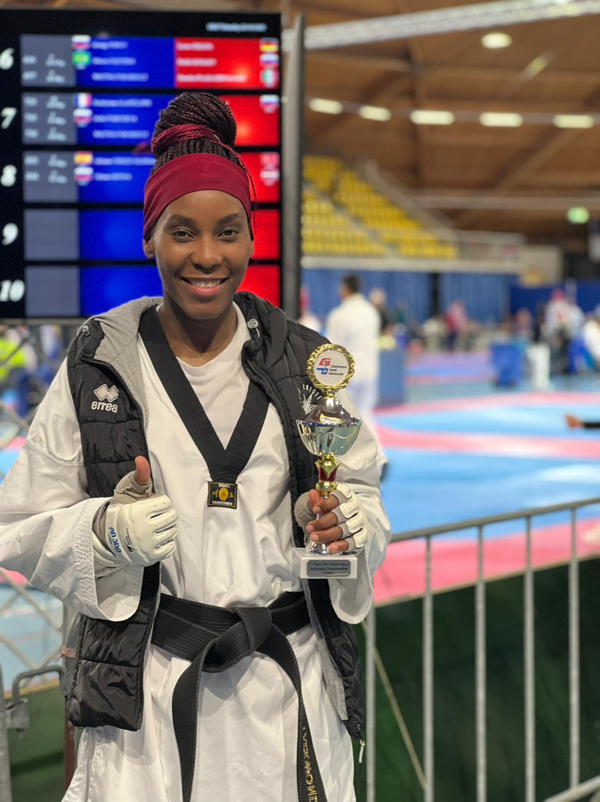 Open des Pays-Bas : Urgence-Maria Mouega en bronze
