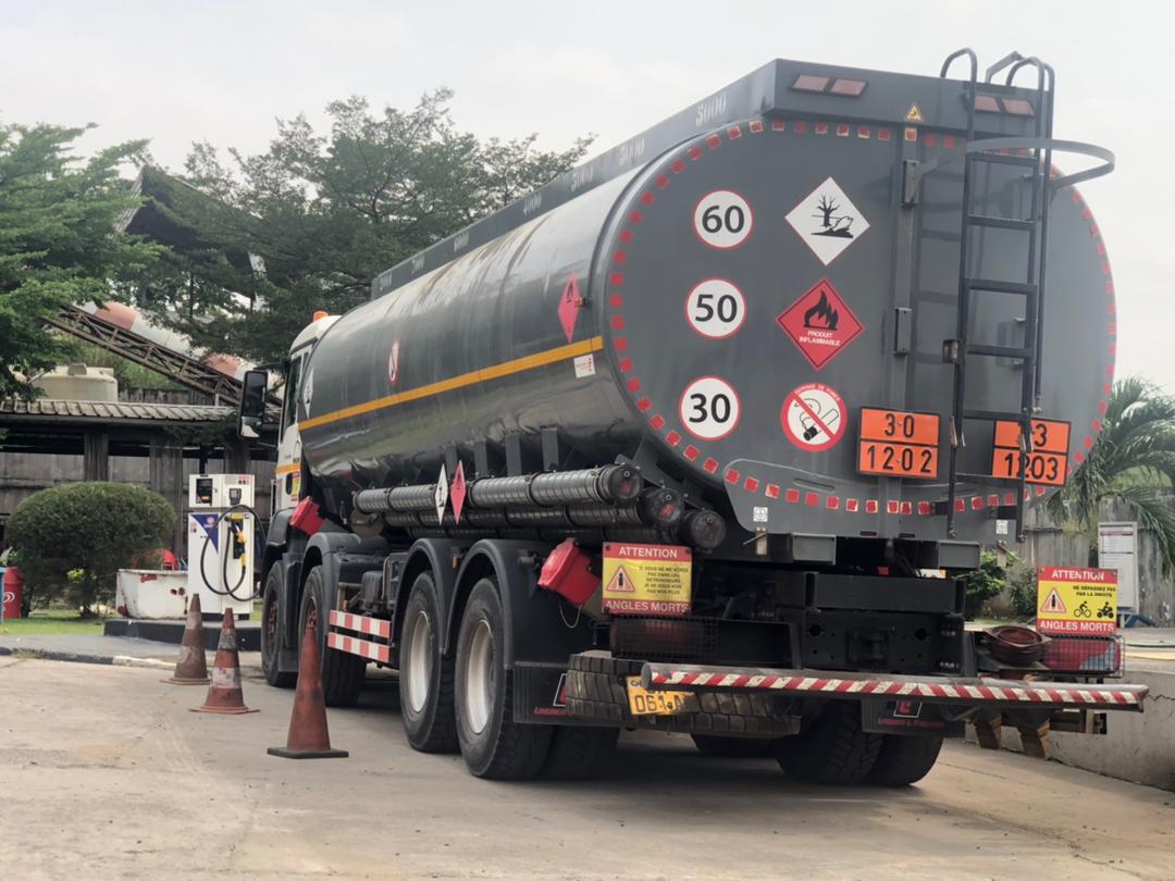 Camion de gasoil
