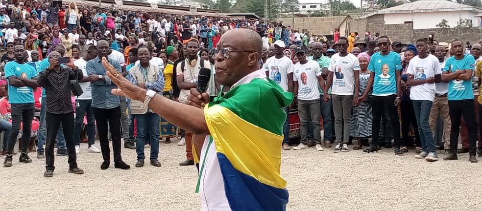 Tchibanga : Ondo Ossa promets la terre promise aux Nynois