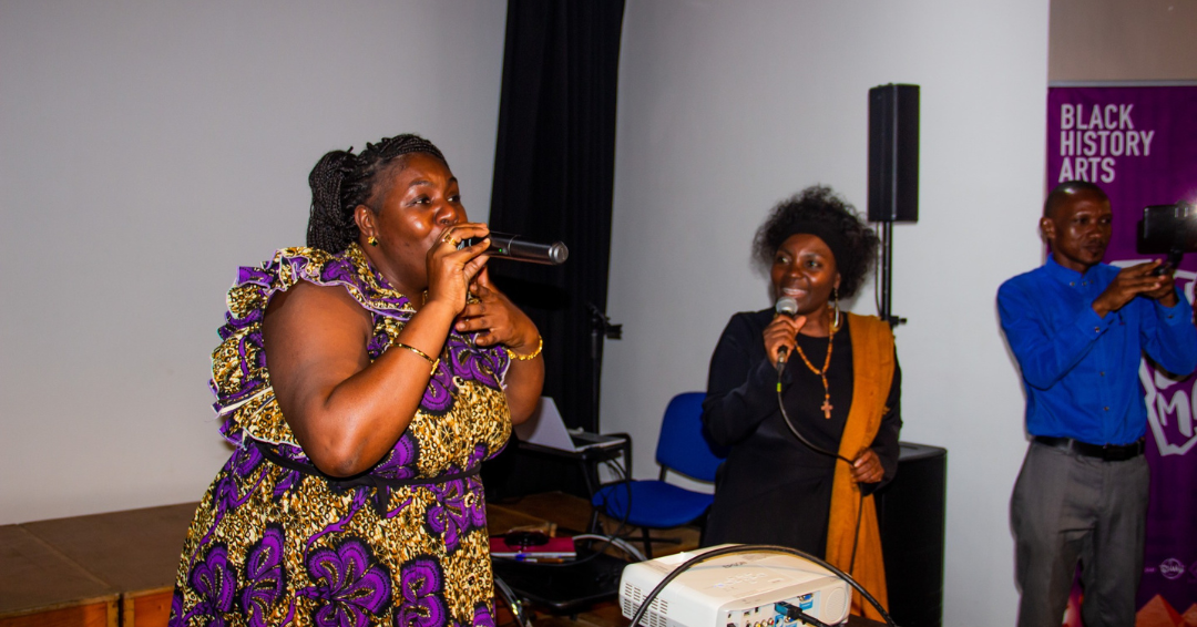 Laurianne Ekondo au festival Black History Arts Laurianne Ekondo au festival Black History Arts