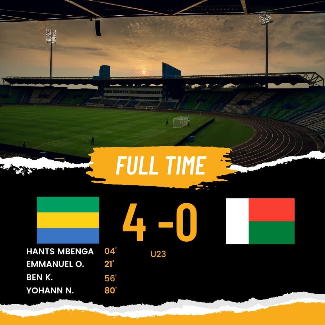 CAN U23 : le Gabon écrase Madagascar 4-0