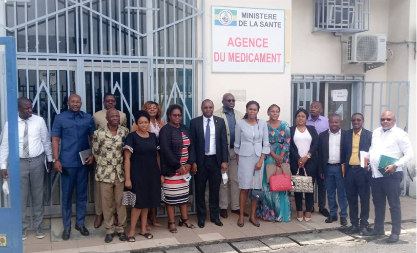Agence du médicament : Dr Ange Mibindzou Mouelet au contact des partenaires