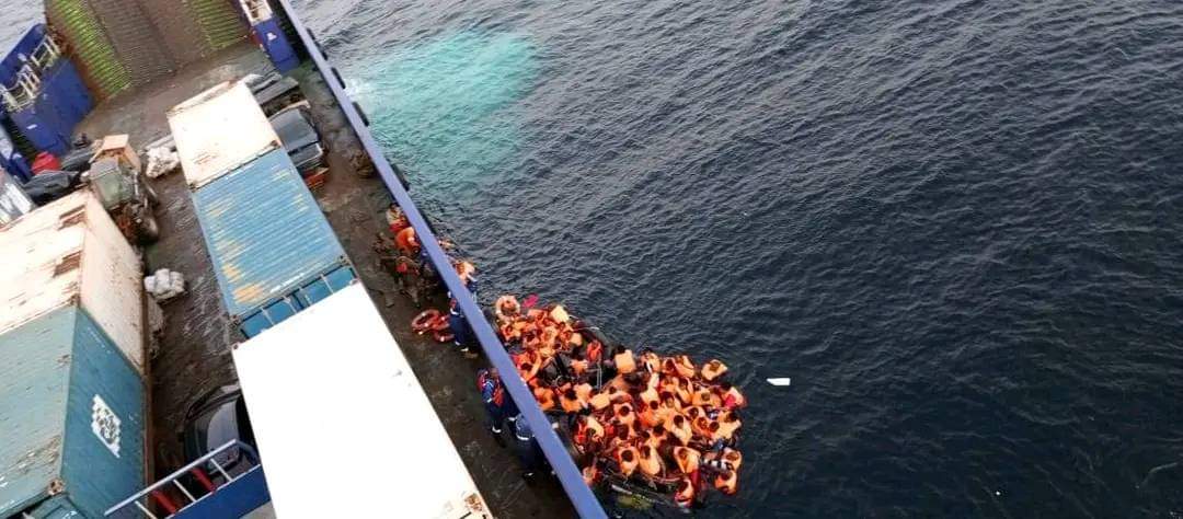 Sauvage des victimes du naufrage