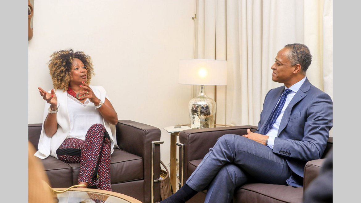 Omnisports : Laura Flessel veut apporter son expérience au Gabon