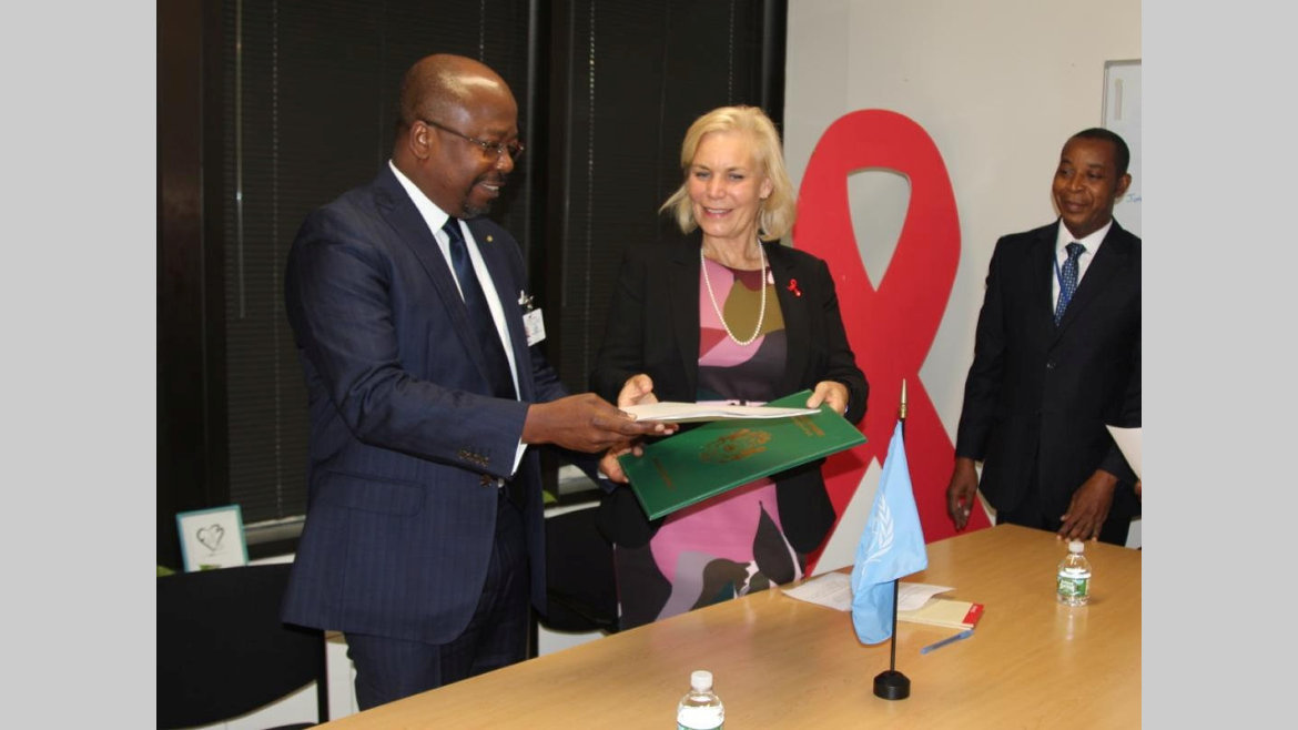 Coopération Gabon-Onusida : Signature d'un accord de siège