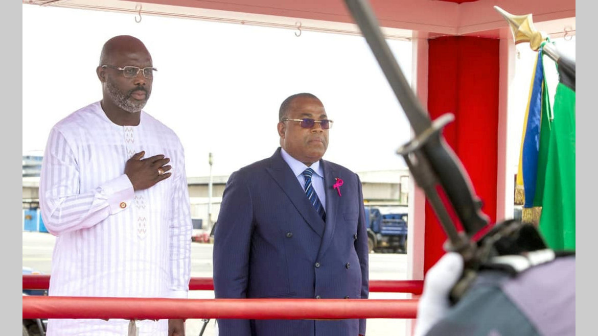 Coopération Gabon-Liberia : George Weah en terre gabonaise depuis hier