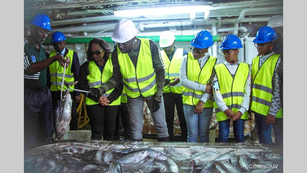 Thon : 1 250 tonnes transbordées à Owendo