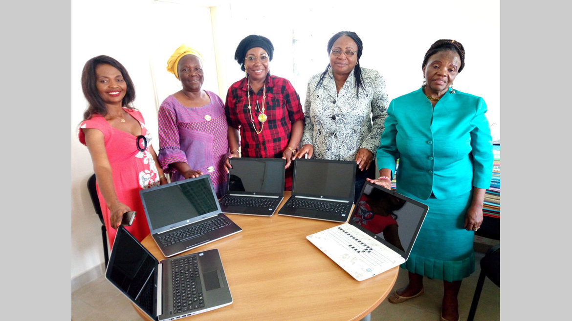 Autonomisation de la femme : Des ordinateurs au Cenaf-Gabon