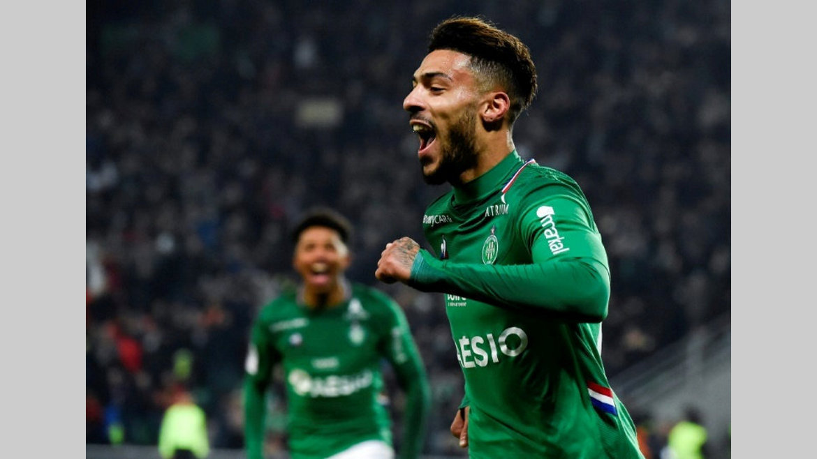 Football : Bouanga, double buteur face à l'OGC Nice