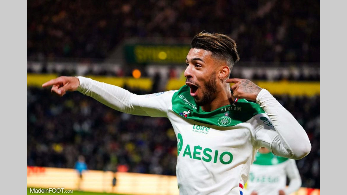Ligue 1 : Denis Bouanga nominé pour le trophée de joueur du mois de novembre
