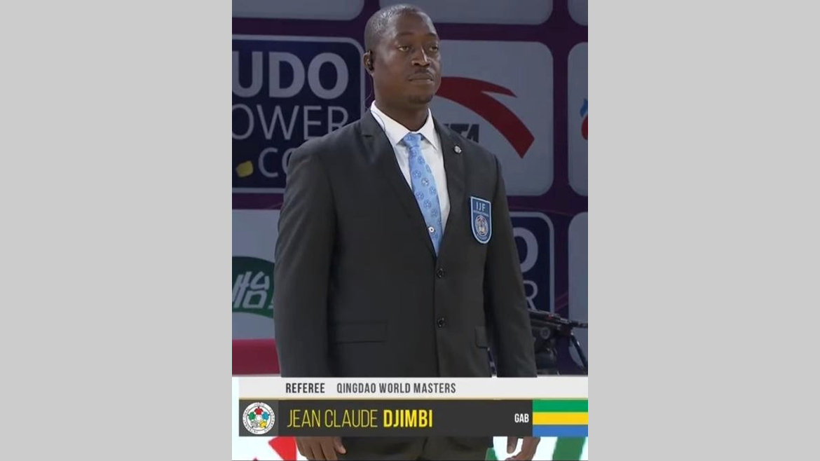 Judo : Me Ndjimbi a officié la finale des – 70 kg de l'Open de Qingdao