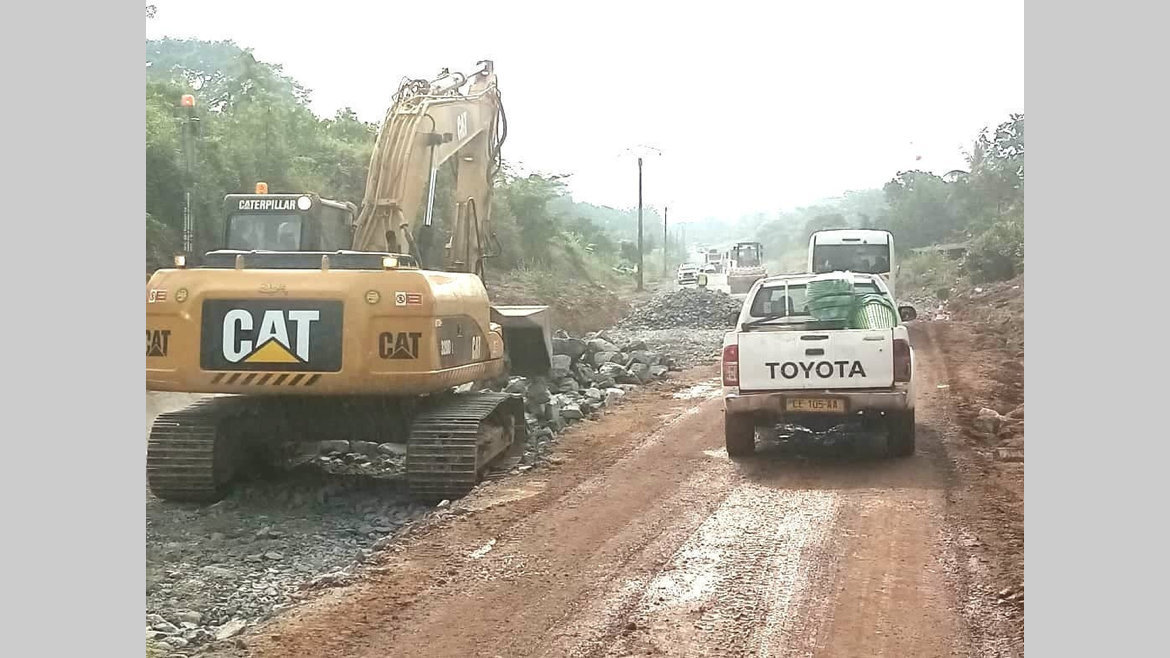 Nationale 1 : Les travaux vont bon train au PK 80
