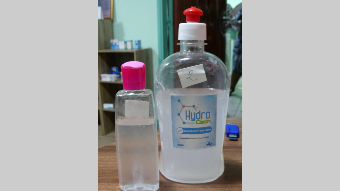 Fausses solutions hydroalcooliques : Démantèlement d'un réseau de production