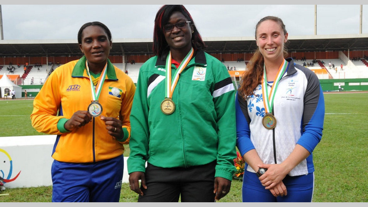 Carine Mekam Ndong : "Ramener au Gabon ma première médaille d'or dans une compétition majeure"