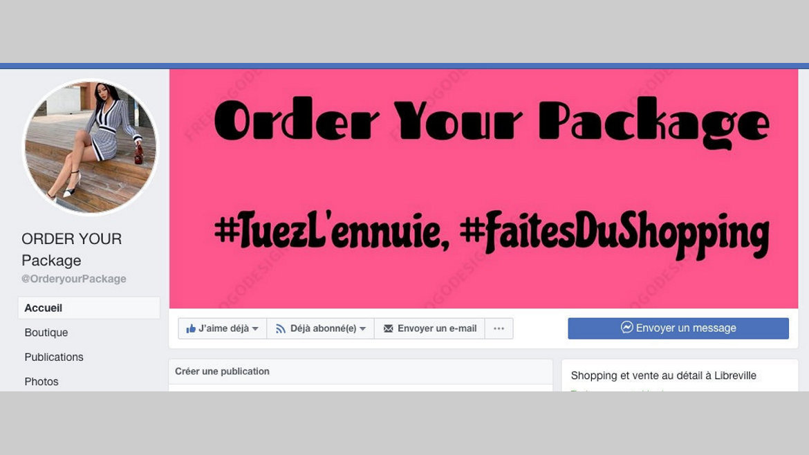 E-Business : "Order Your Package" pour soigner l'apparence d'une femme
