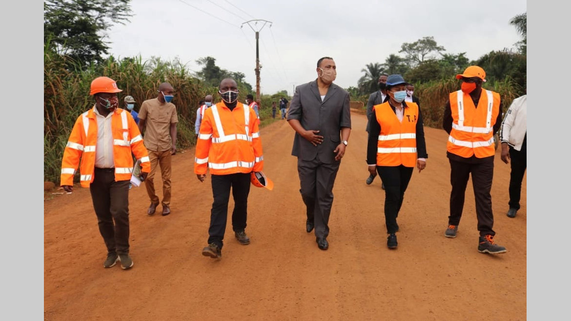 Ntoum-Cocobeach : les travaux vont bon train