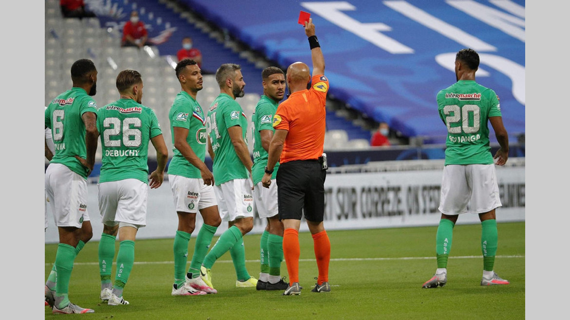 Finale de la Coupe de France : belle prestation de Bouanga malgré la défaite
