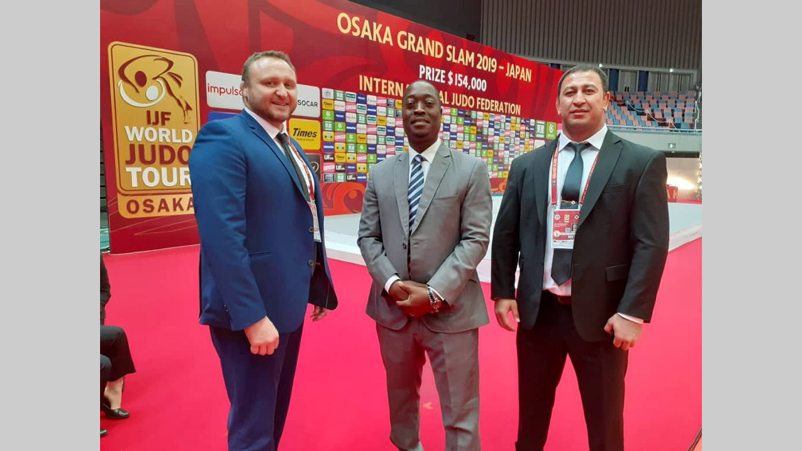 Judo : l'arbitre Jean-Claude Djimbi invité au Grand Chelem de Budapest