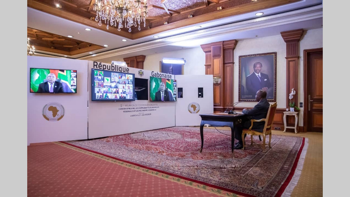 UA-CER-MR : Ali Bongo Ondimba porte la voix de la sous-région