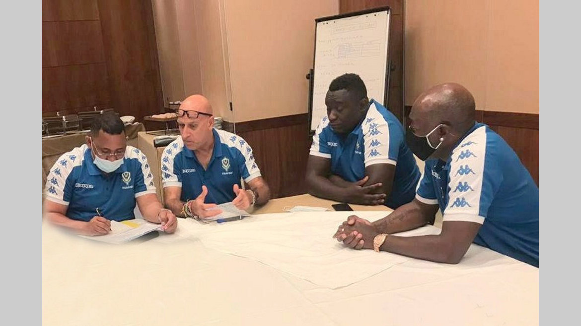 Avant Gabon-Gambie : le staff technique des Panthères s'active