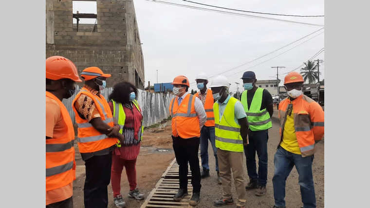 Voiries : Bounda Balonzi pas satisfait de la cadence des travaux