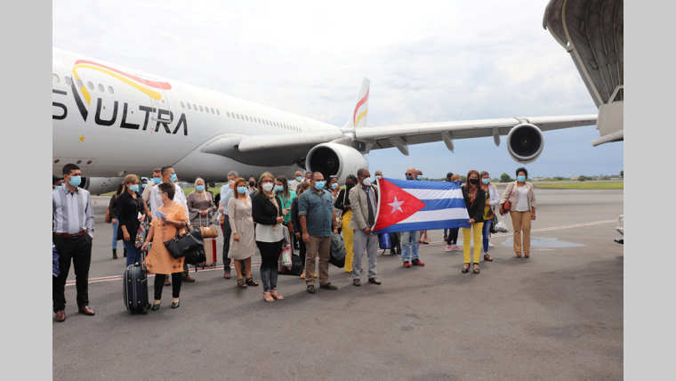 Santé : Renfort des médecins cubains