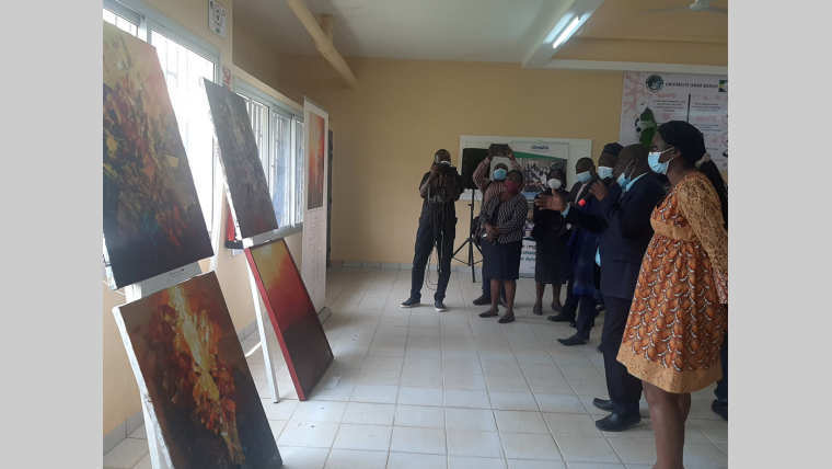 Peinture : "Les racines de l'espoir" en exposition à l'UOB