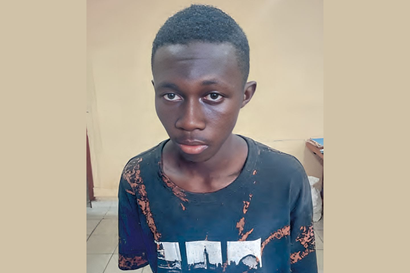 Daniel Ndinga, le jeune gabonais de 19 ans auteur de multiples vols aggravés dans la cité pétrolière. © DR Port-Gentil : il est emprisonné pour multiples vols aggravés