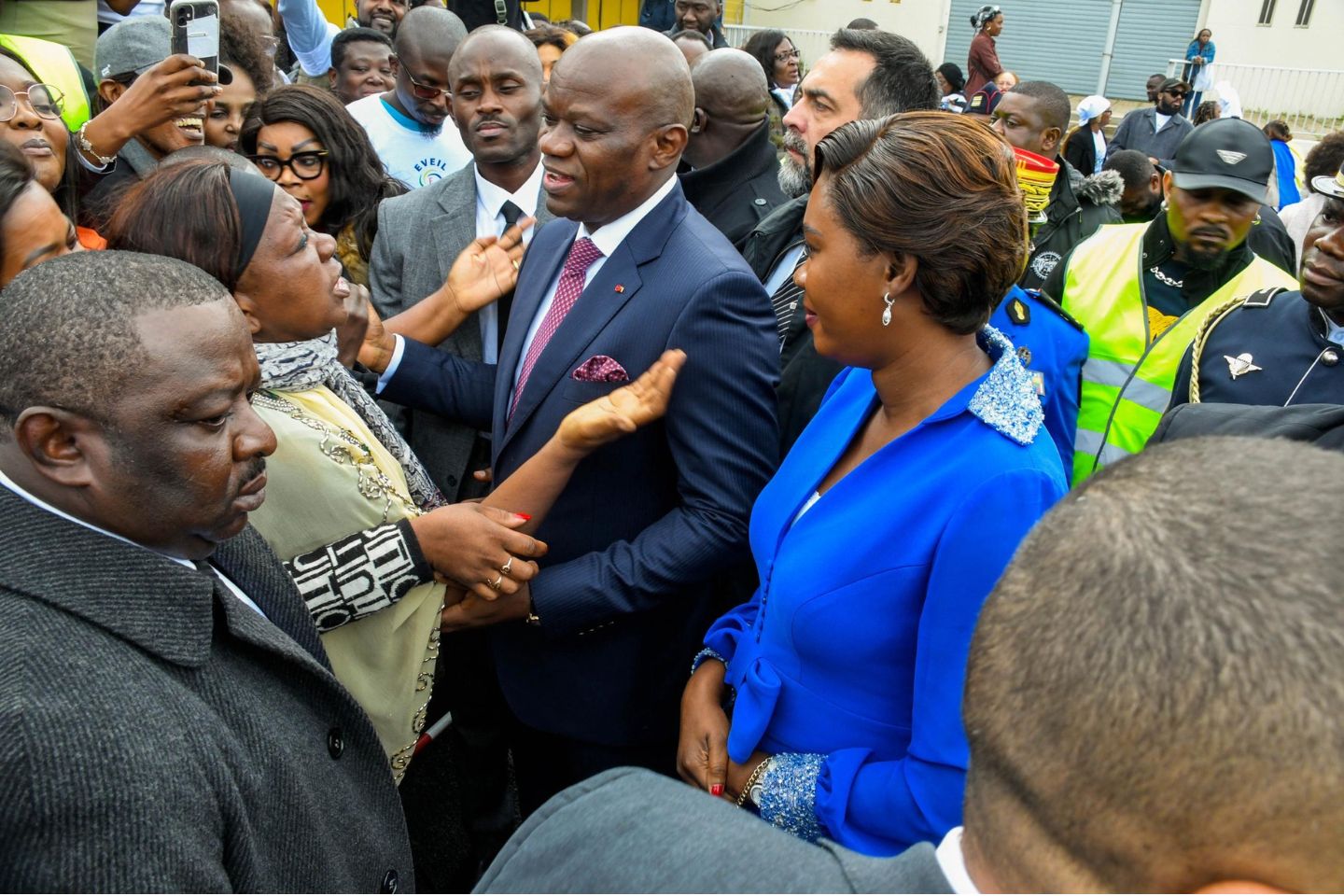 Oligui Nguema en visite officielle en France depuis hier Oligui Nguema en visite officielle en France depuis hier