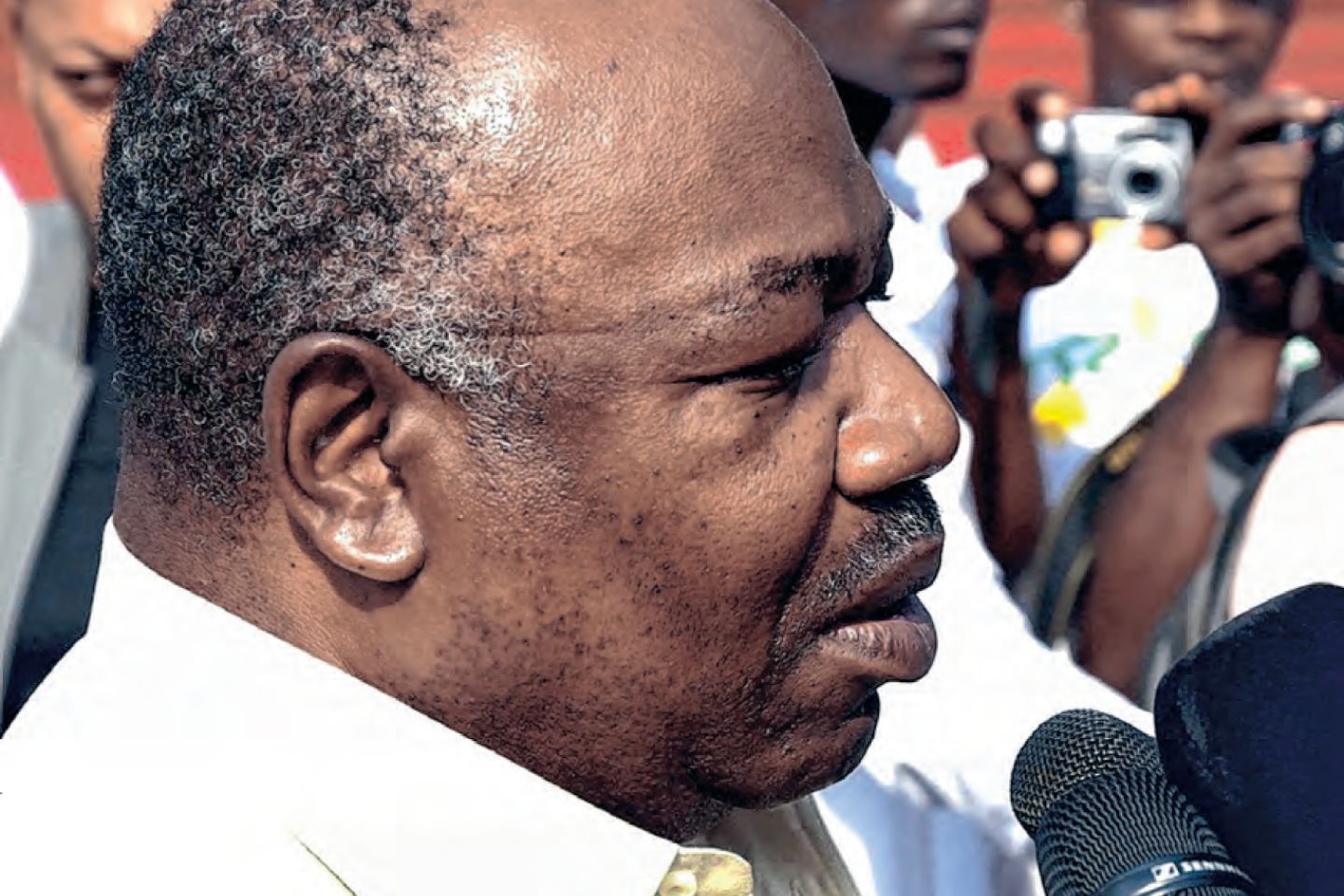 Le président déchu du Gabon, Ali Bongo Ondimba lors d'un sortie © D.R Ali Bongo ou les leçons d'une grève de la faim
