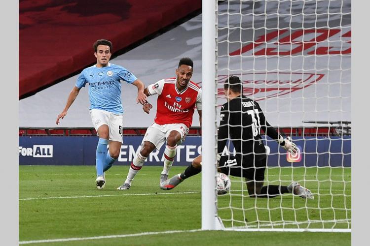 Demi-finale de la Coupe d'Angleterre : Aubameyang qualifie Arsenal face à City