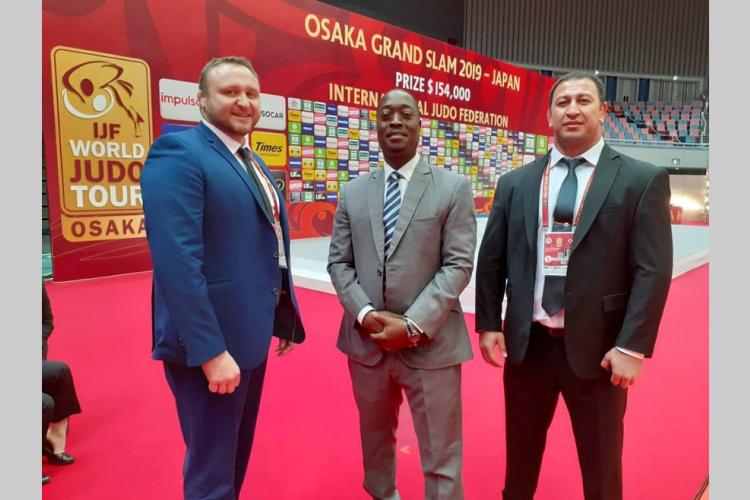 Judo : l'arbitre Jean-Claude Djimbi invité au Grand Chelem de Budapest
