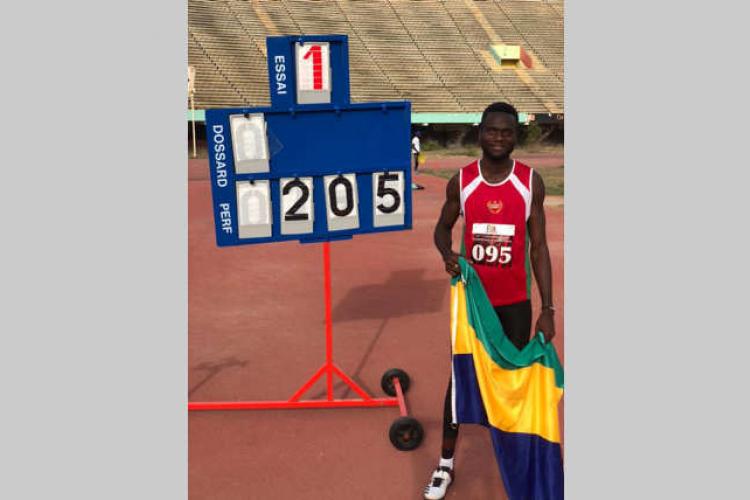 Concours du saut en hauteur à Dakar : Elca-Charles Ambourouet remporte vainqueur